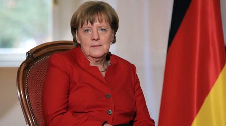 Angela Merkel.