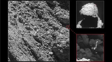 Philae auf Tschuri gefunden