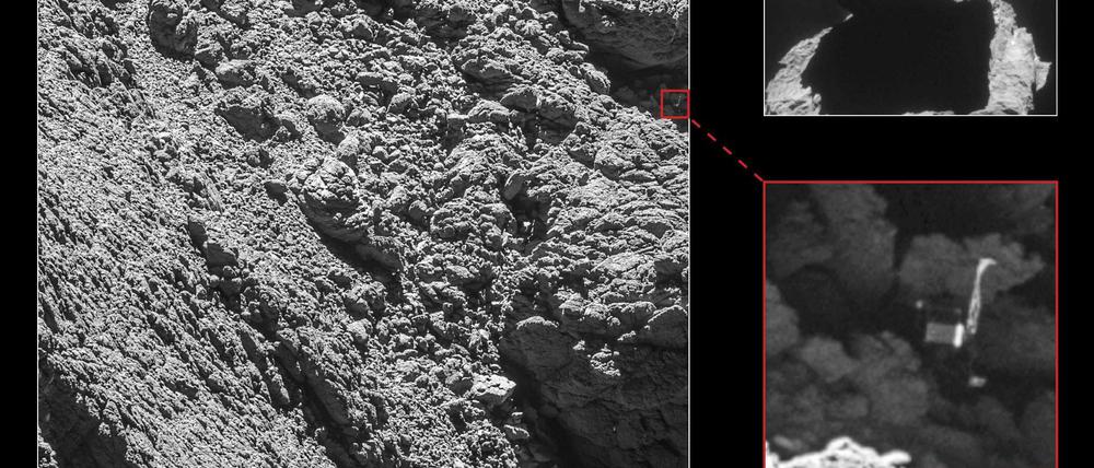 Philae auf Tschuri gefunden