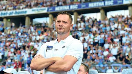 Breite Brust. Pal Dardai glaubt an die Stärke seines Teams. 