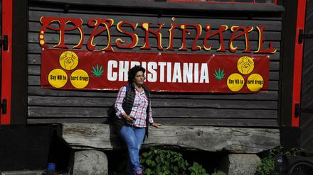 Schon seit Jahren hat der Freistaat Christiania massive Probleme mit Rauschgifthandel.