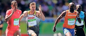 Schnellster Deutscher. Julian Reus (Mitte) hat viele Rekorde aufgestellt.