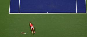 Schlaflos in New York. Angelique Kerber nach ihrem zweiten Grand-Slam-Titel in diesem Jahr. 