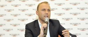 Sebastian Czaja zu Gast beim Tagesspiegel. 