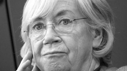 Jutta Limbach, wie sie war: nachdenklich und doch immer aufmerksam.