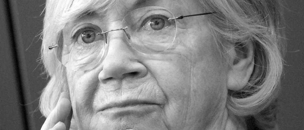 Jutta Limbach, wie sie war: nachdenklich und doch immer aufmerksam.