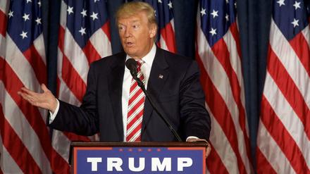 US-Präsidentschaftskandidat Donald Trump äußerte sich am Donnerstag zu seinen Militärplänen im Falle eines Wahlsieges.
