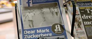 Das berühmte Bild von 1972 aus dem Vietnamkrieg, das für Facebook zu viel Nacktheit zeigte.