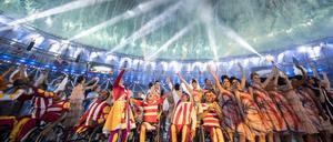 Großes Feuerwerk: Die Paralympics in Rio sind eröffnet.