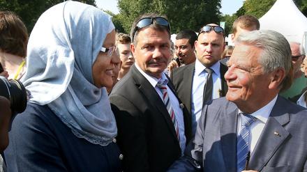 Bürgerfest bei Bundespräsident Joachim Gauck.