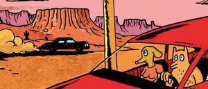 Premiere. Der in Deutschland lebende US-Zeichner James Turek wird beim Literaturfestival sein neues Buch "Motel Shangri-la" vorstellen.