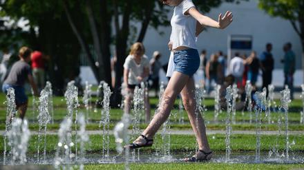 Bald sollen in Berlin wieder mehr Brunnen sprudeln. 