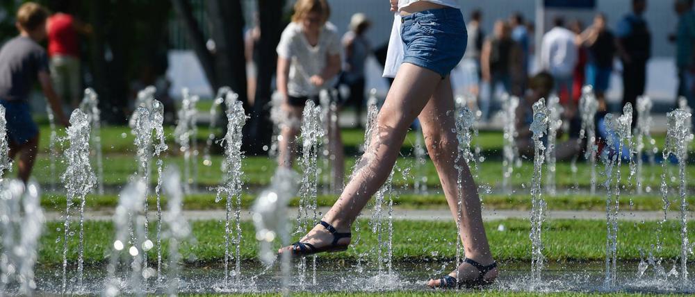 Bald sollen in Berlin wieder mehr Brunnen sprudeln. 