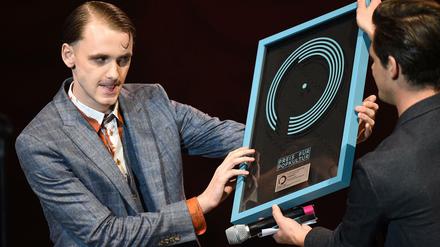 Der Wahl-Berliner Drangsal erhält den Preis für Popkultur als hoffnungsvollster Newcomer.