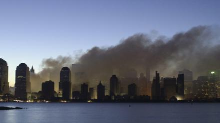 Am 12. September schwebt eine Staubwolke über New York.