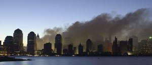 Am 12. September schwebt eine Staubwolke über New York.