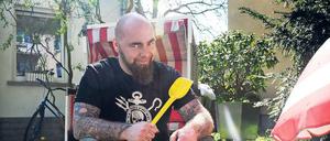 Nach anderthalb Monaten Kinderbespaßung muss sich der Köpenicker Kinderbuchautor Kai Lüftner erst einmal erholen. Auf den nächsten Sommer will er sich rechtzeitig vorbereiten.