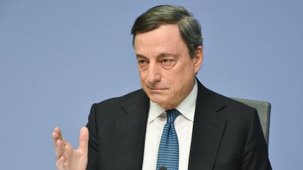 Mario Draghi, Präsident der Europäischen Zentralbank (EZB).