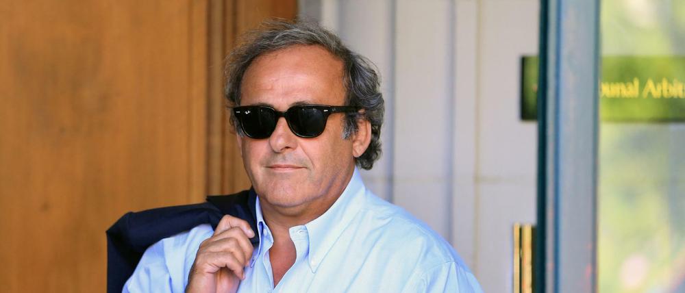 Michel Platini darf beim Uefa-Konress reden - trotz Sperre.