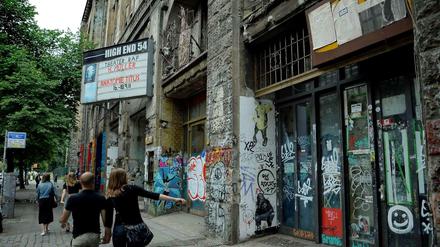 Das High End 54 Kino im Tacheles ist schon lange geschlossen. Im November beginnen die Arbeiten auf dem Areal.