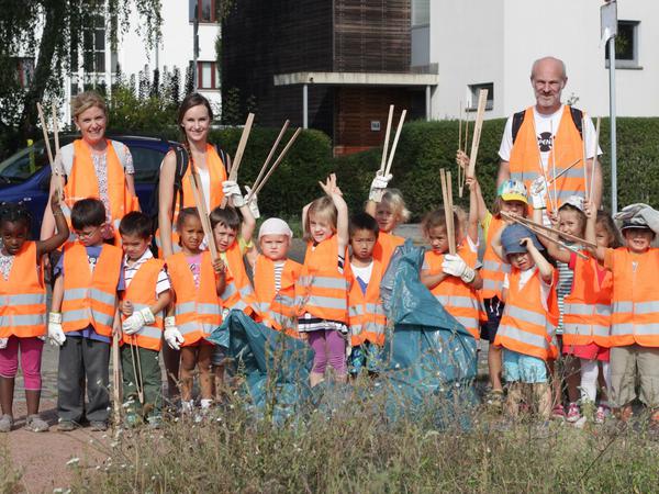 Die Nordamerikagruppe des Tom-Sawyer Kinderhaus ist bereits zum dritten Mal beim Aktionstag "Gemeinsame Sache" dabei.