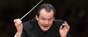 Weltreisender. Andris Nelsons 2015 bei seinem Antrittskonzert als Chefdirigent des Boston Symphony Orchestra.