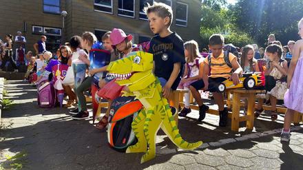 Jetzt geht's los: Rund zehn Prozent der Berliner Kinder und Jugendlichen besuchen derzeit eine freie Schule. 