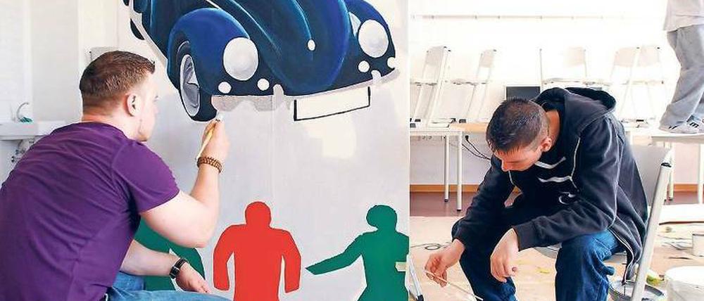 In der Marcel-Breuer-Schule in Weißensee stehen Technik und Design im Vordergrund. Jetzt soll der erfolgreiche Leiter gegen seinen Willen eine andere Aufgabe übernehmen.