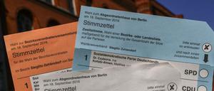 Am Sonntag wird gewählt.