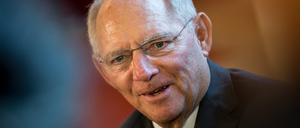 Bundesfinanzminister Wolfgang Schäuble (CDU).