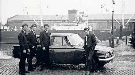  George, John, Paul und Ringo, im Herbst 1962 in Liverpool.