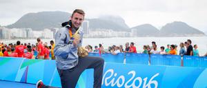 Triathlet Martin Schulz beschert der deutschen Mannschaft die zweite Goldmedaille bei den Paralympics.