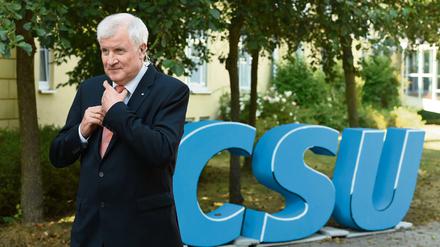 CSU-Chef Horst Seehofer.