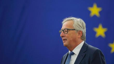 EU-Kommissionspräsident Jean-Claude Juncker am Mittwoch in Straßburg.