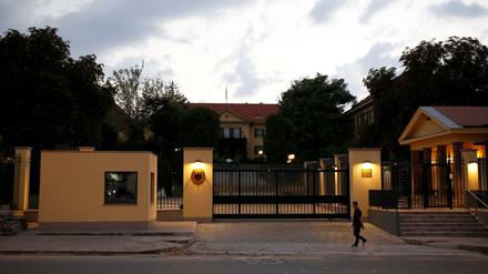 Die deutsche Botschaft in Ankara.