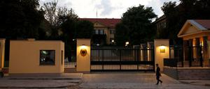 Die deutsche Botschaft in Ankara.