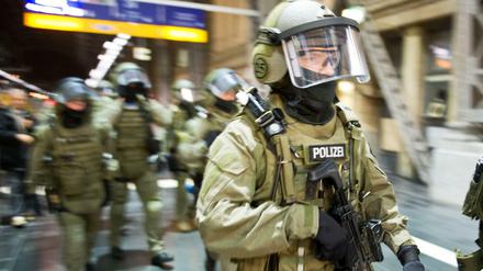 Beamte der Eliteeinheit GSG 9 der Bundespolizei (Archivbild)