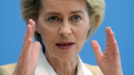 Verteidigungsministerin Ursula von der Leyen (CDU).