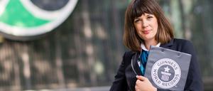 Lena Kuhlmann ist Deutschlands einzige Schiedsrichterin für das Guinness-Buch der Rekorde.