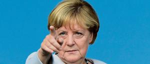 Kanzlerin Angela Merkel.