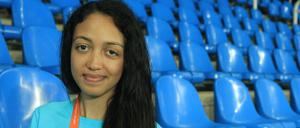 Fernanda Lagoerio, aus Sao Paolo, Mitglied der Redaktion der Paralympics Zeitung Rio de Janeiro 2016.