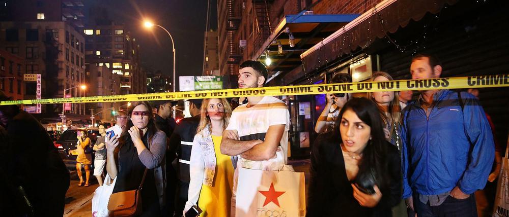 Explosion in New York: Der Schauplatz ist ein beliebtes Ausgehviertel.