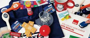 Kleine Geschenke erhalten die Freundschaft. Die Parteien hoffen mit Hilfe der Präsente noch ins Gespräch über Inhalte zu kommen.