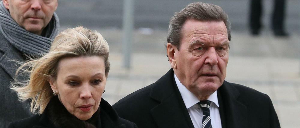Doris Schröder-Köpf und Gerd Schröder, Bundeskanzler a.D., gehen künftig getrennte Wege.