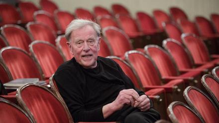 Noch Berliner Ensemble-Chef Claus Peymann im Burgtheater in Wien.