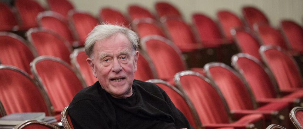Noch Berliner Ensemble-Chef Claus Peymann im Burgtheater in Wien.