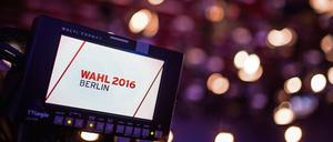 Über die Wahl in Berlin berichteten die Fernsehsender routiniert, Umfragen und Studiorunden inklusive.