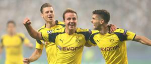 Mario Götze eröffnete den Torreigen.
