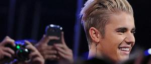 Umschwärmt: Popsänger Justin Bieber (Archivbild) 