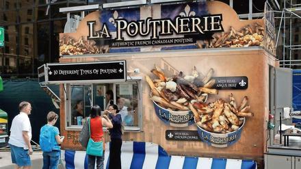 Imbiss für zwischendurch: Eine Poutine-Bude.